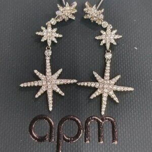 APM Monaco Triple Météorites Drop Earrings